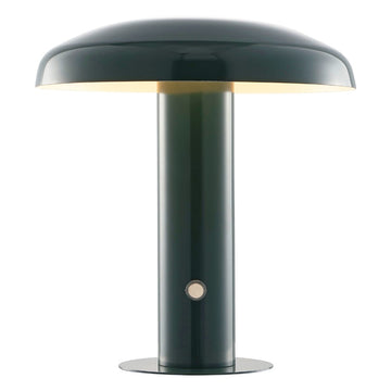 Suillius 11" Contemporary Bohemian Rechargeable/Cordless Iron Integrated LED Mushroom Table Lamp